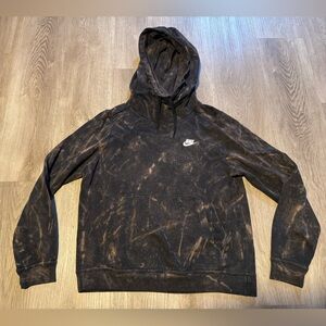 Nike Black Tie Dye Women’s Hoodie size Medium
